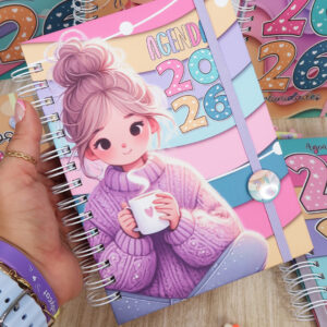 Agenda 2026 Linha Colors 3 dpp